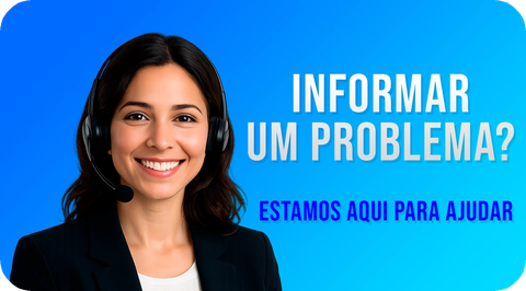 Informar um problema? Estamos aqui para ajudar