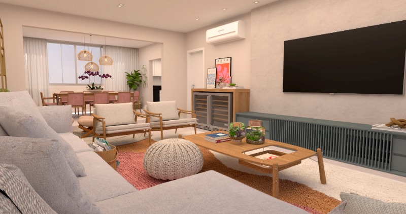 Apartamento 3 dormitórios 1 suíte 185m² 1 vaga Copacabana Rio de Janeiro/RJ