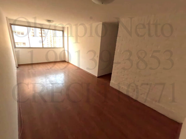 Apartamento em andar alto em Moema pássaros. 2 Quartos, 1 Vaga de garagem
