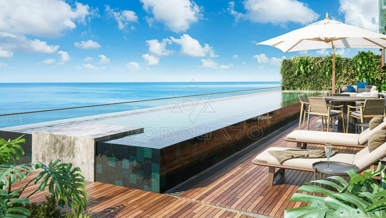 Frente Mar Definitivo em Itapema (1 por Andar): 150m² Privativos + 4 Suítes no Mayfair 143