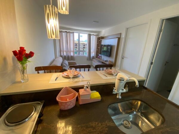 Apartamento na orla de Cabo branco | PORTEIRA FECHADA