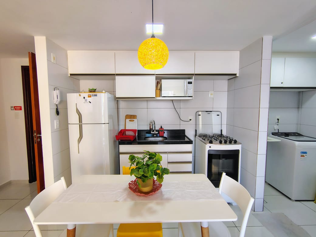 Apartamento mobiliado para aluguel,Jardim Oceania