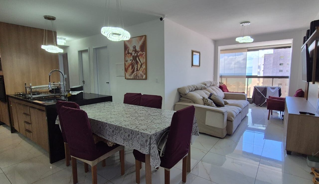 Apartamento sofisticado a apenas 600m do mar em Tambaú