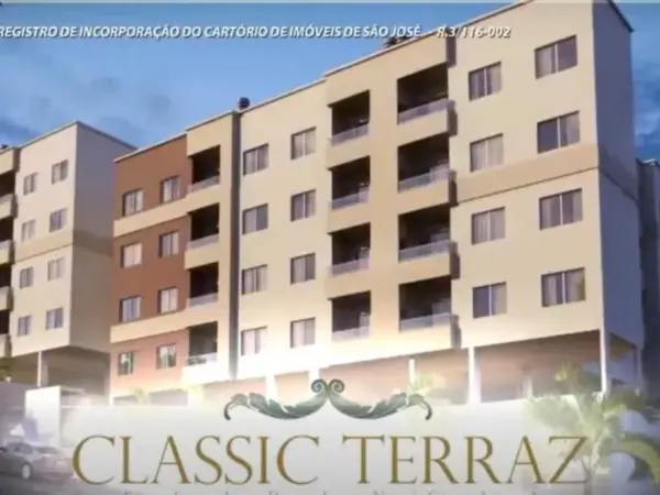 CLASSIC TERRAZ  APTO SEMI MOBILIADO POR R$499.000 São Jose SC BRASIL