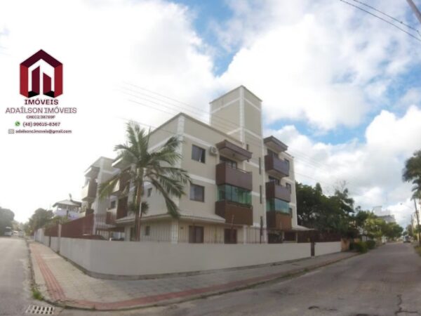 Apartamento Praia à venda, 2 quartos sendo,1vagas, sacada, todo mobiliado Florianópolis SC