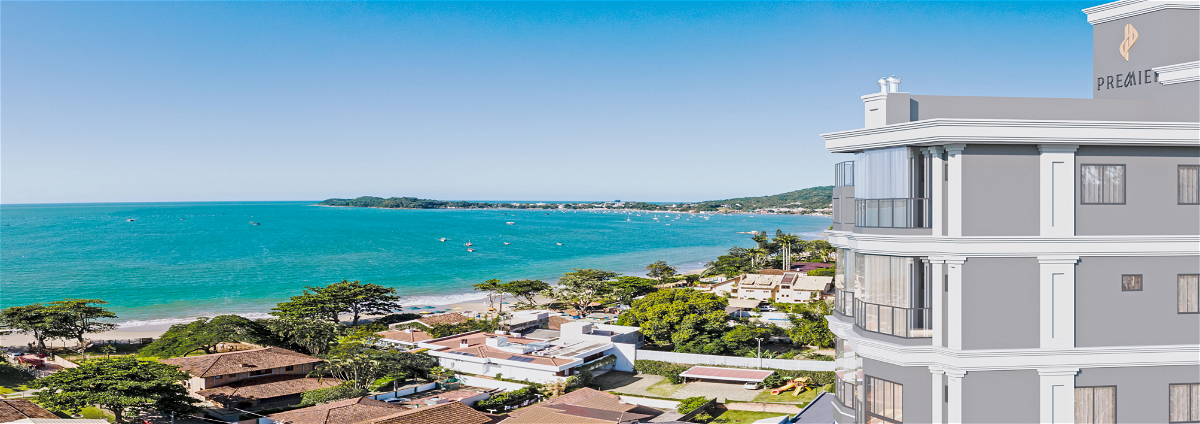Localizado na região central de Penha o PremierTower está na praia de Armaçãodo Itapocorói