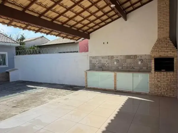 ÓTIMA CASA COM ÁREA GOURMET APENAS R$ 350.000,00