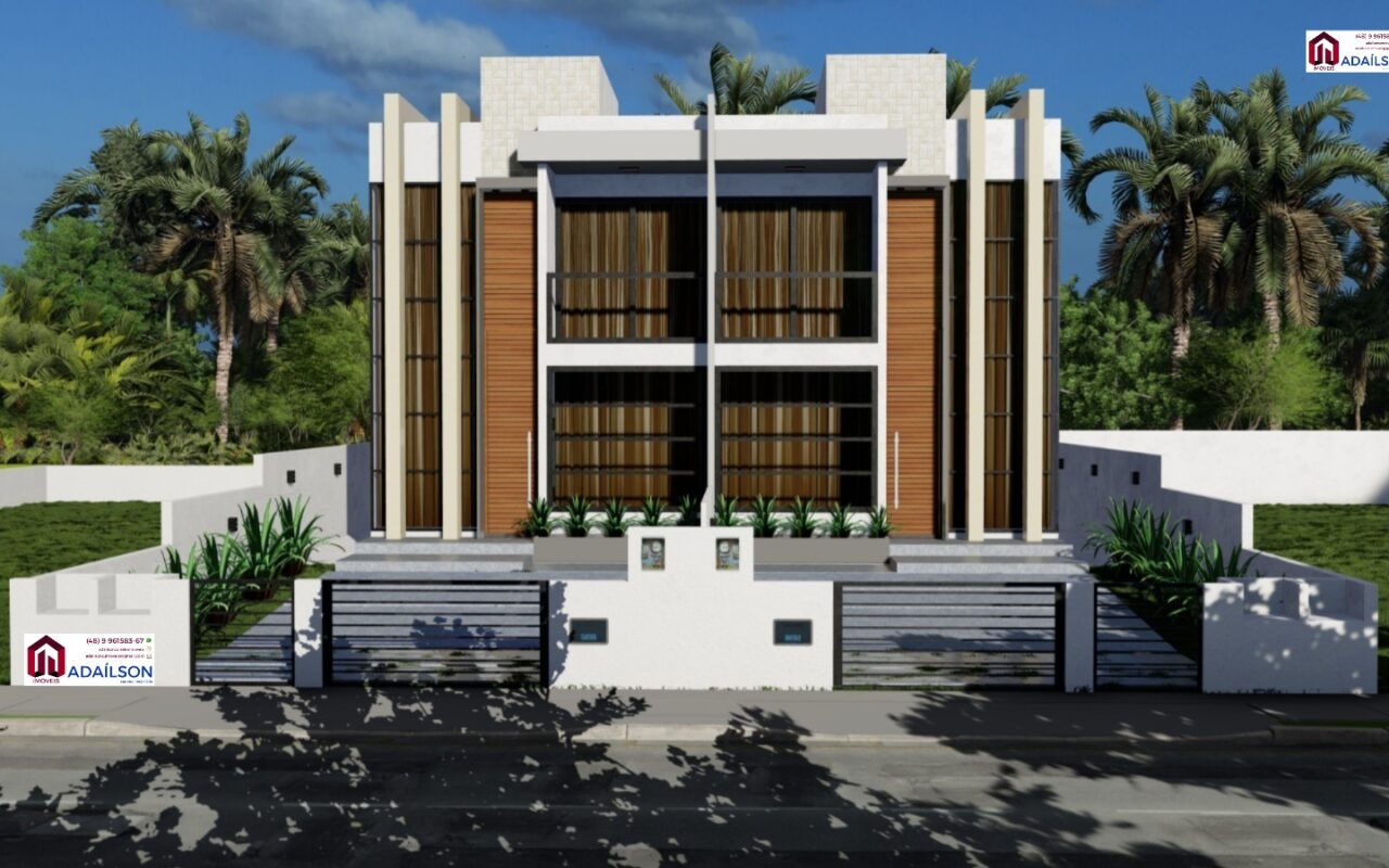 Lindo Sobrado a Venda com 184.94m2 Privativa em Florianópolis / SC  R$ 950.000,00