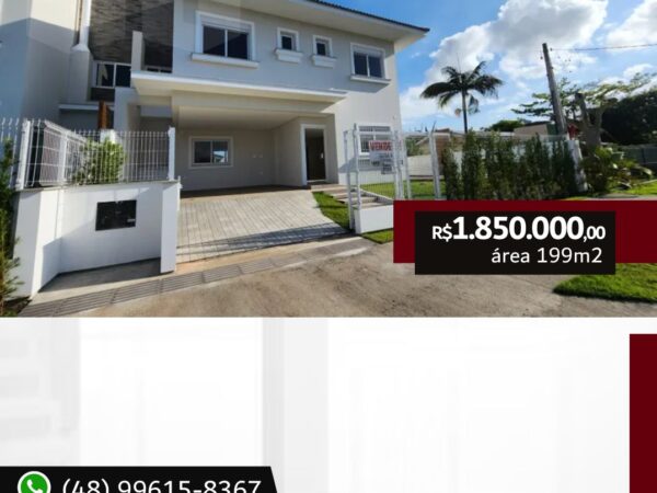 *Casa com 3 Dormitórios à venda,199 m² por R$ 1.850.000 – Daniela – Florianópolis/SCBrasil