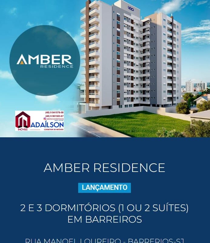 AMBER RESIDENCE Apartamentos em Barreiros São José/SC