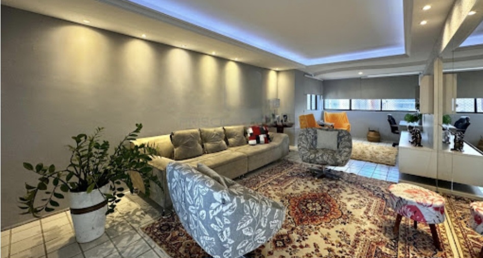 Belíssimo Apartamento de 4 Suites em Manaíra com Vista Mar definitiva e Vista 360°