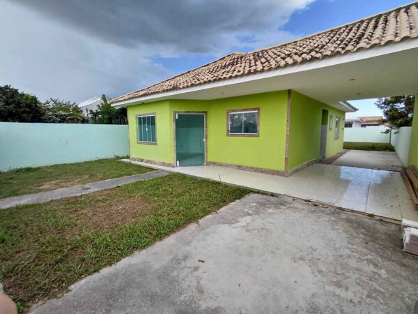 EXCELENTE CASA nova em Iguaba Grande, COM 3 QUARTOS, 2; Suítes , APENAS R$ 320.000