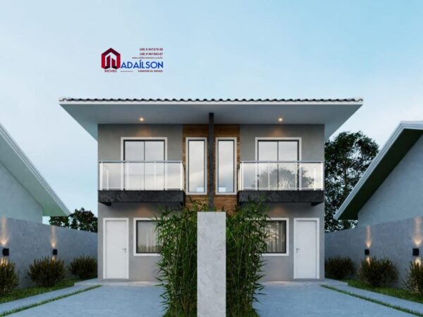 Sobrados com 2 Quartos e 3 banheiros à Venda, 80 m² Por R$ 687.900 CEF: